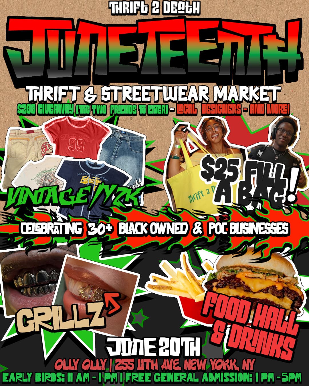 THRIFT2DEATH: JUNETEENTH MARKET event image