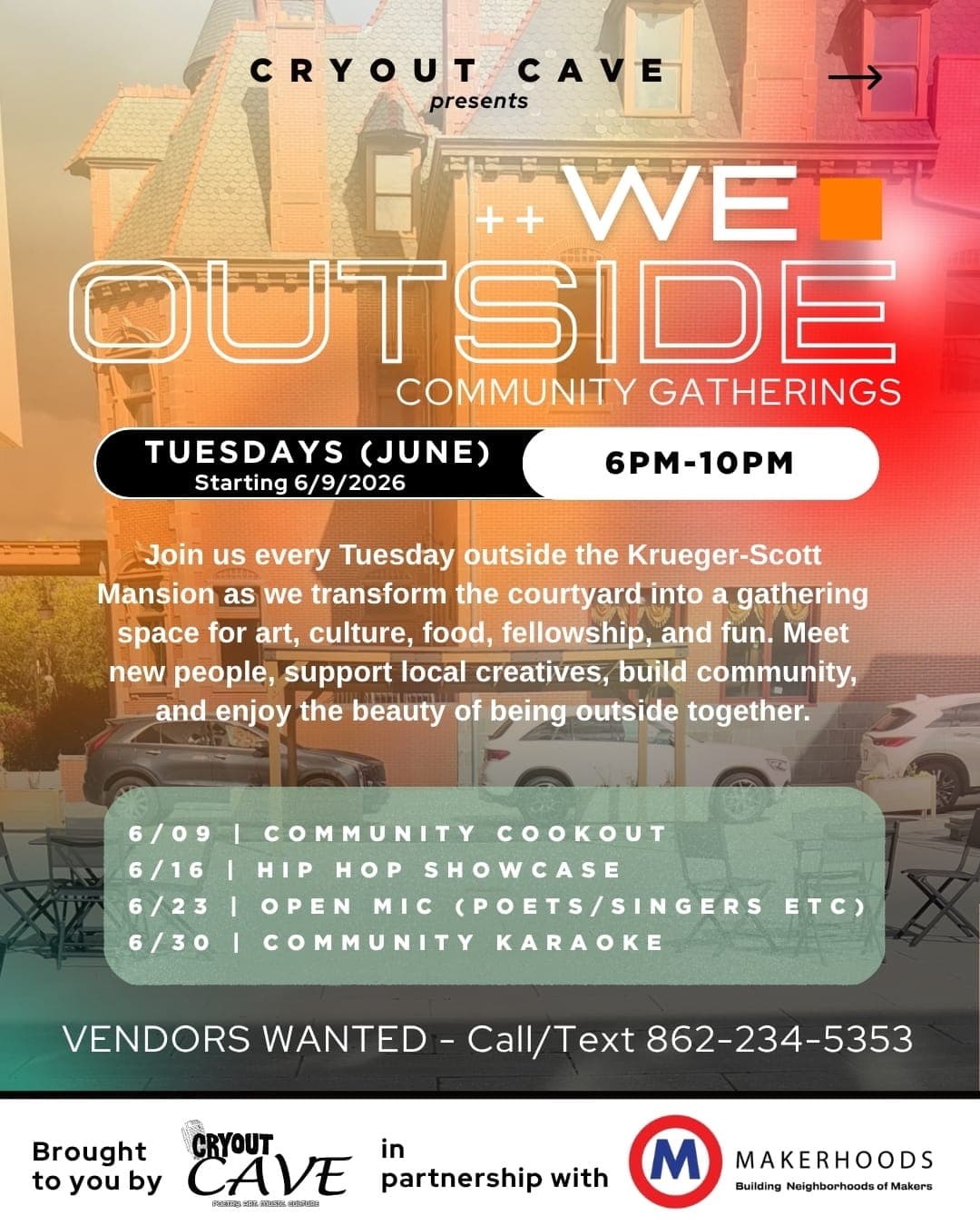 We Outside- Community Gathering event image