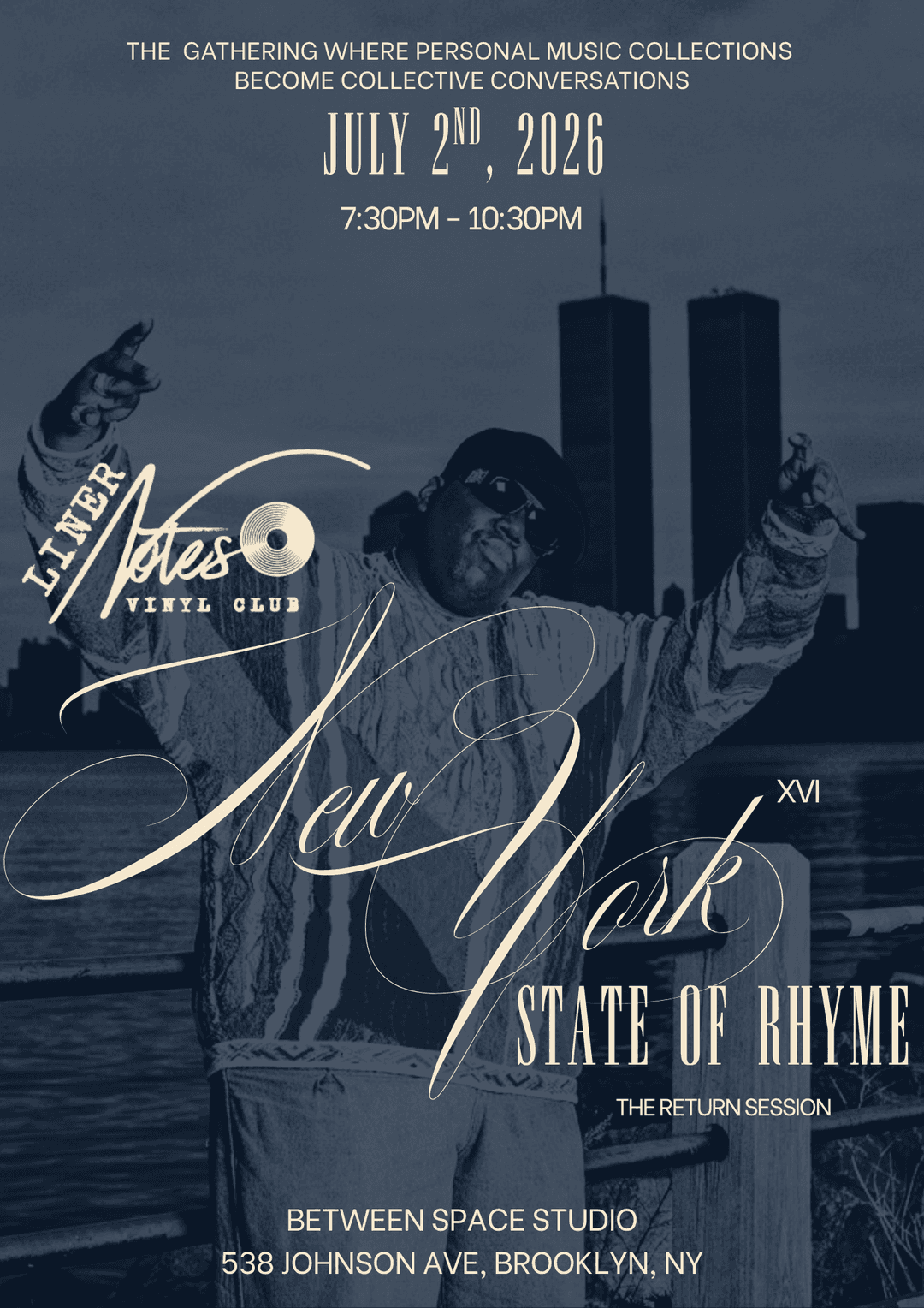 LINER NOTES Vinyl Club Session XVI: NEW YORK STATE OF RHYME event image