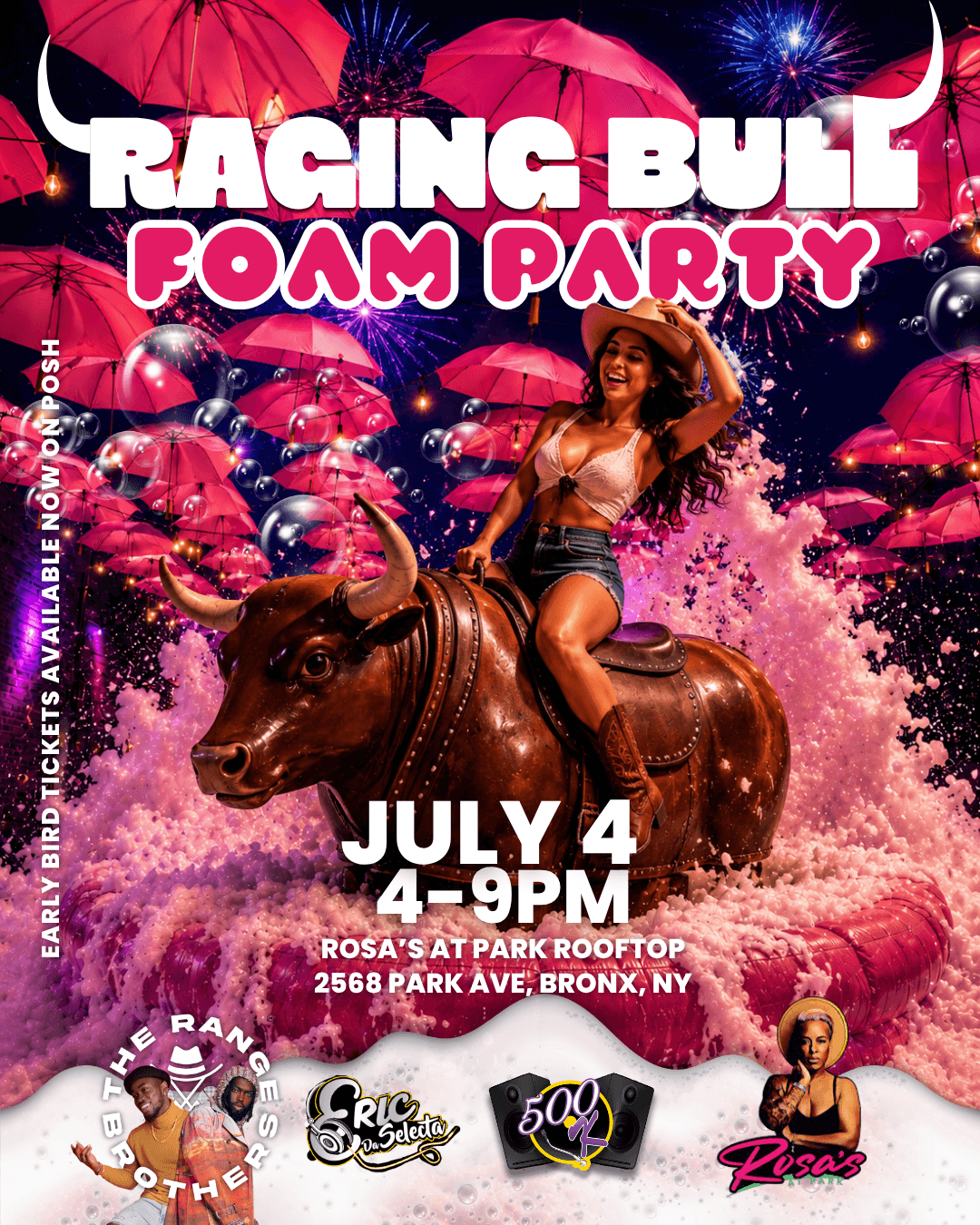 Raging Bull Foam Party event image