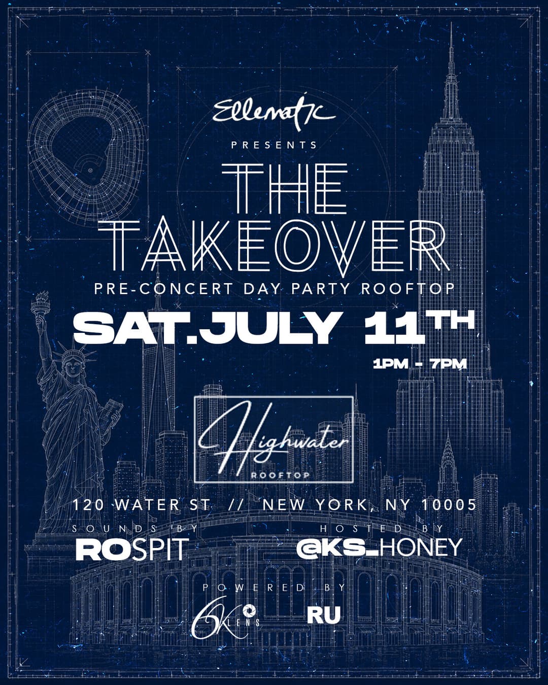 The Takeover: Pre Concert Day Party Rooftop event image
