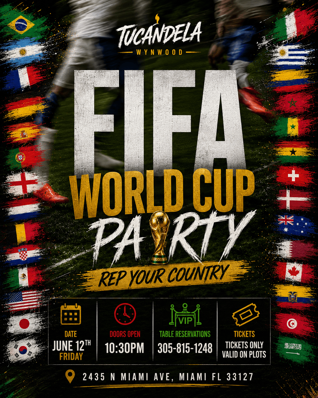 Tucandela Friday ❤️‍🔥 - FIFA World Cup Edition ⚽️ event image