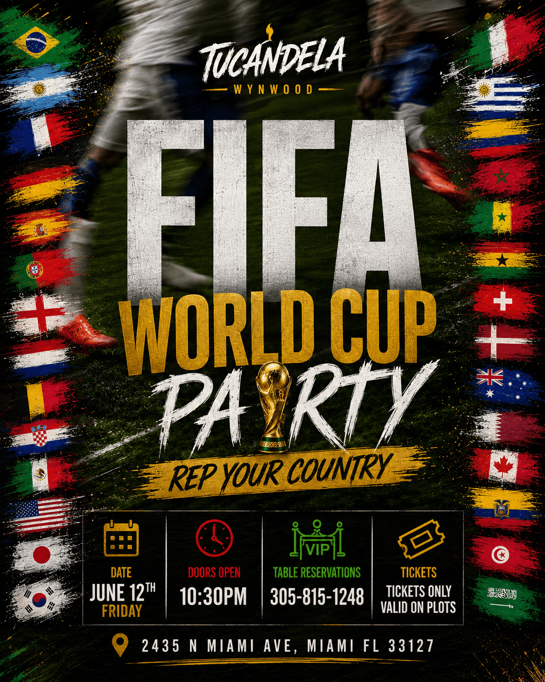 Tucandela Friday ❤️‍🔥 - FIFA World Cup Edition ⚽️ event image