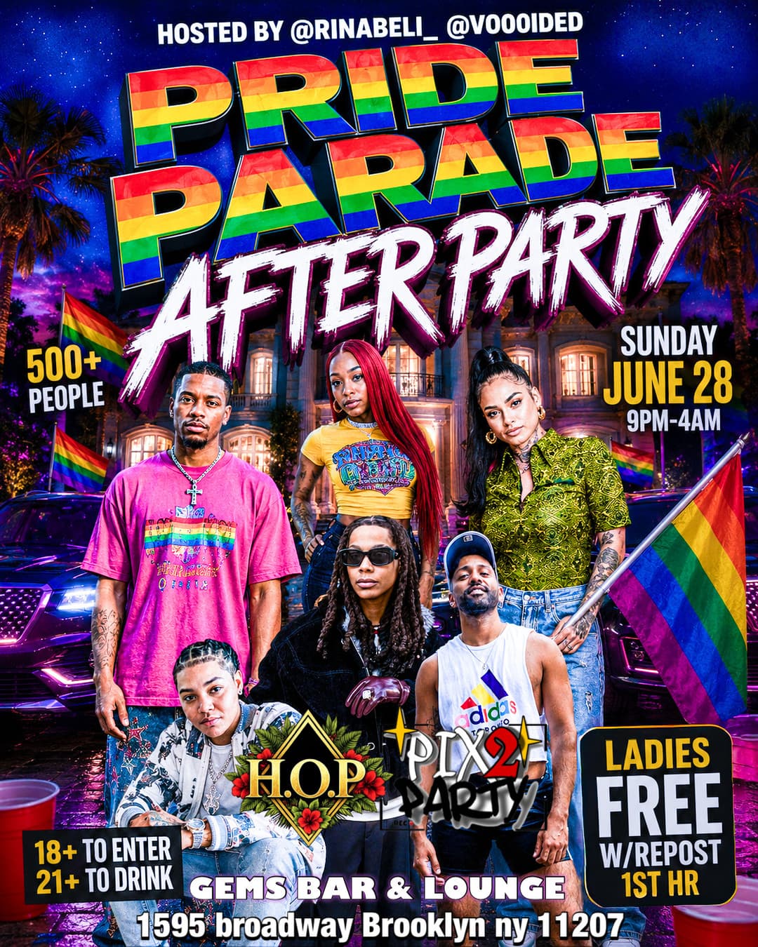 PRIDE PARADE AFTER PARTY event image