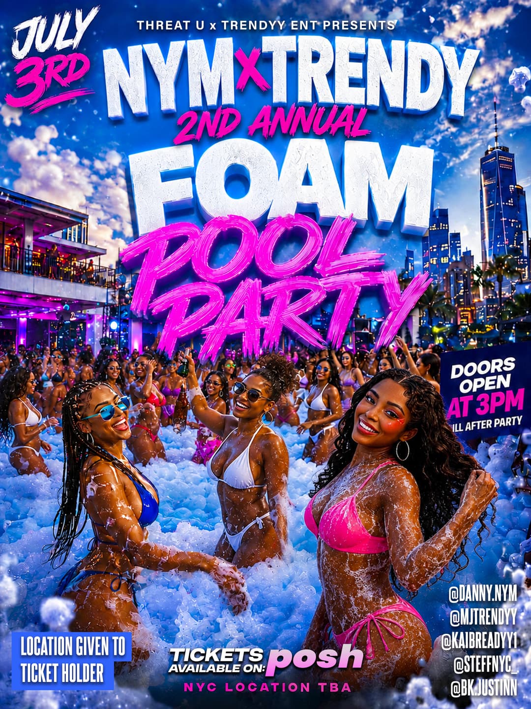 FOAM POOL PARTY 💦 event image