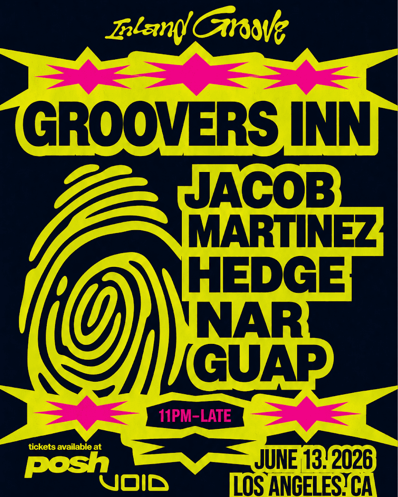 GROOVERS INN (DTLA AFTERS) event image