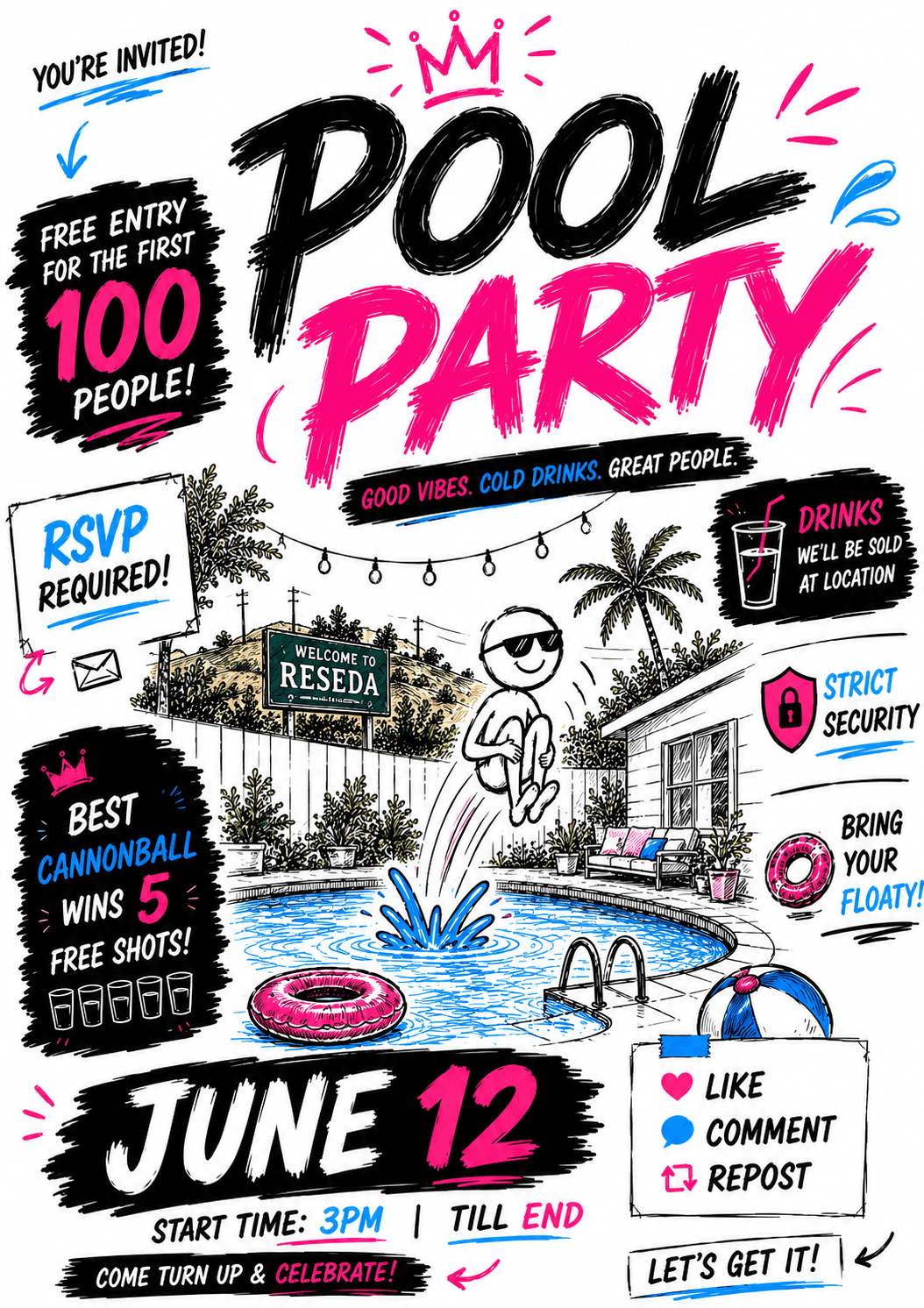 Pool Party event image