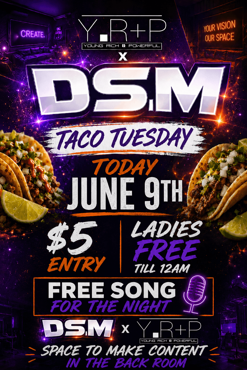 DSM Taco Tuesday EXP event image