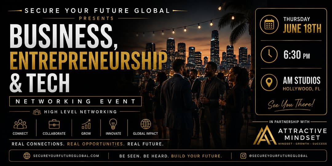Business, Entrepreneurship, & Tech Networking Experience event image