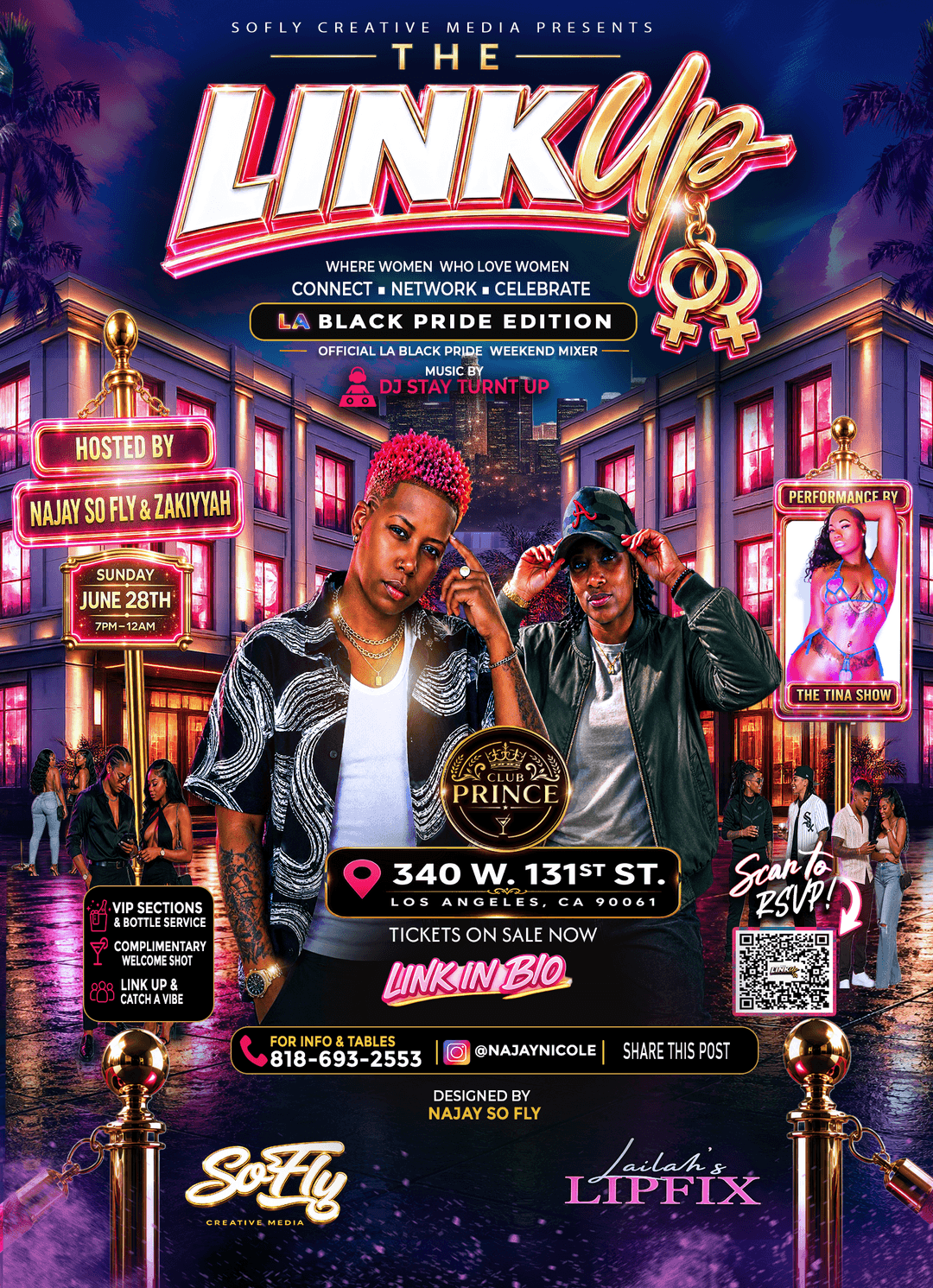 THE LINK UP:La black pride edition event image