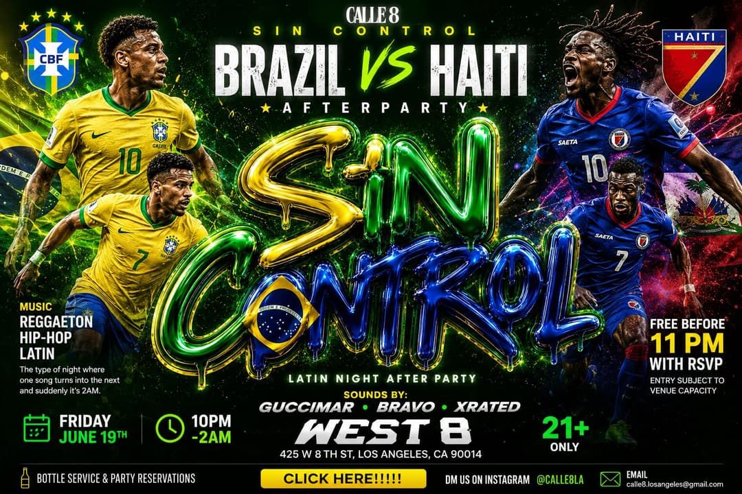 Sin Control: World Cup After Party event image