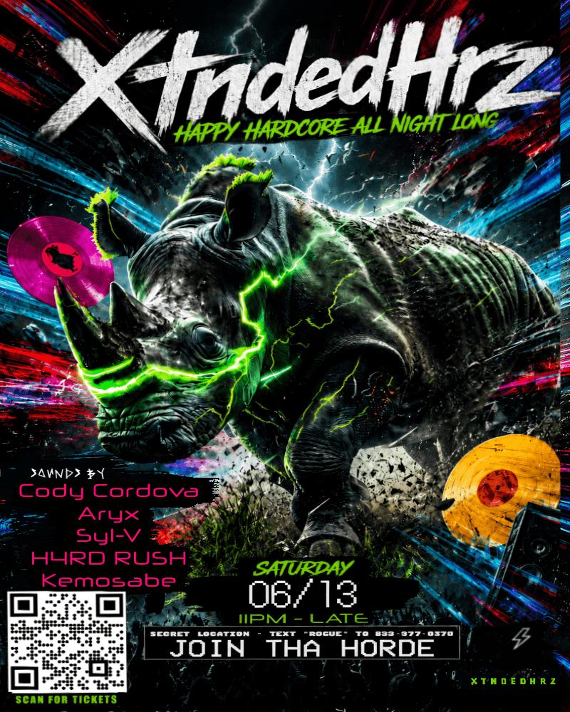 Sat. 06/13 - XTNDEDHRZ event image