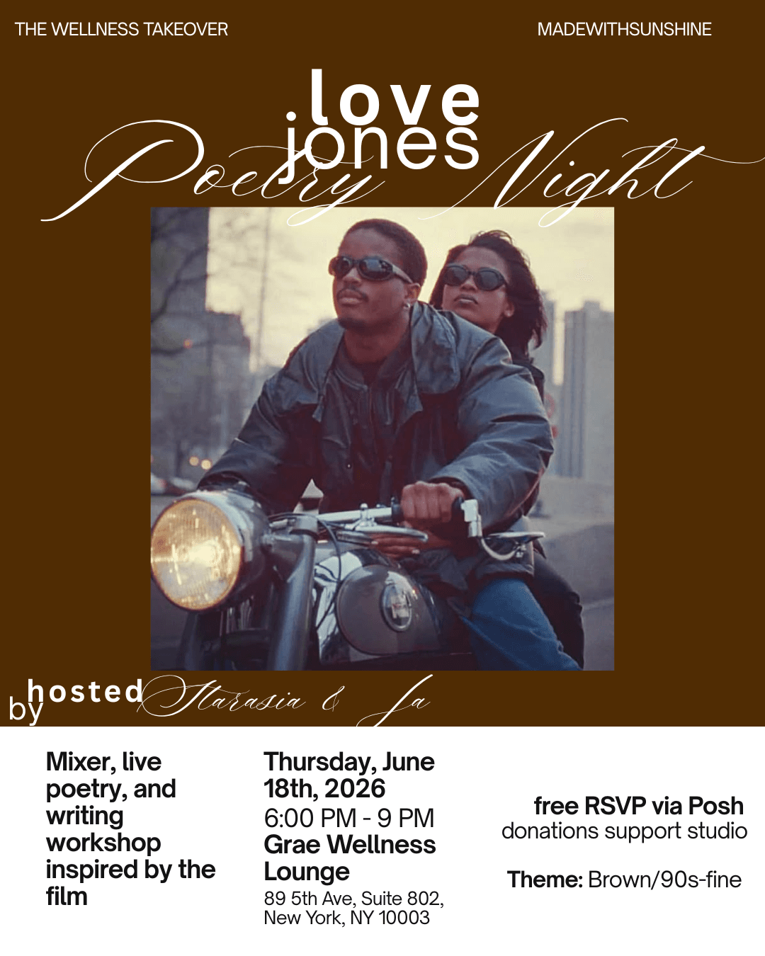 Love Jones Poetry Night event image