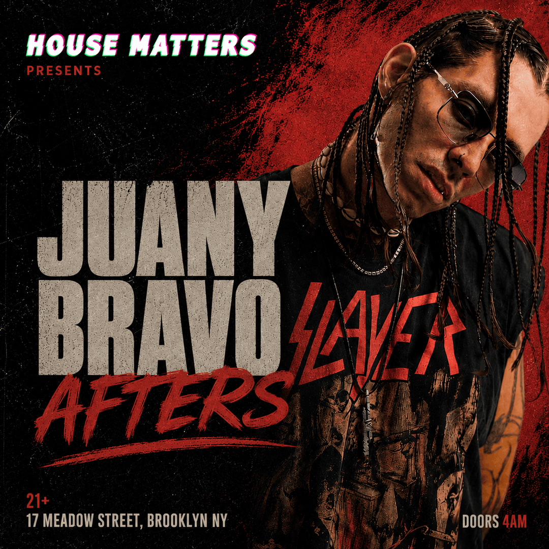 JUANY BRAVO: AFTERS @ Brooklyn, NYC event image