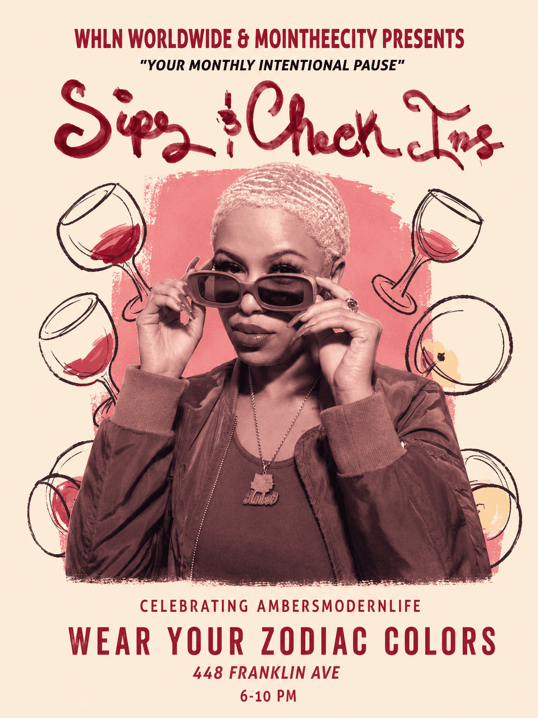 SIPS & CHECKS INS event image