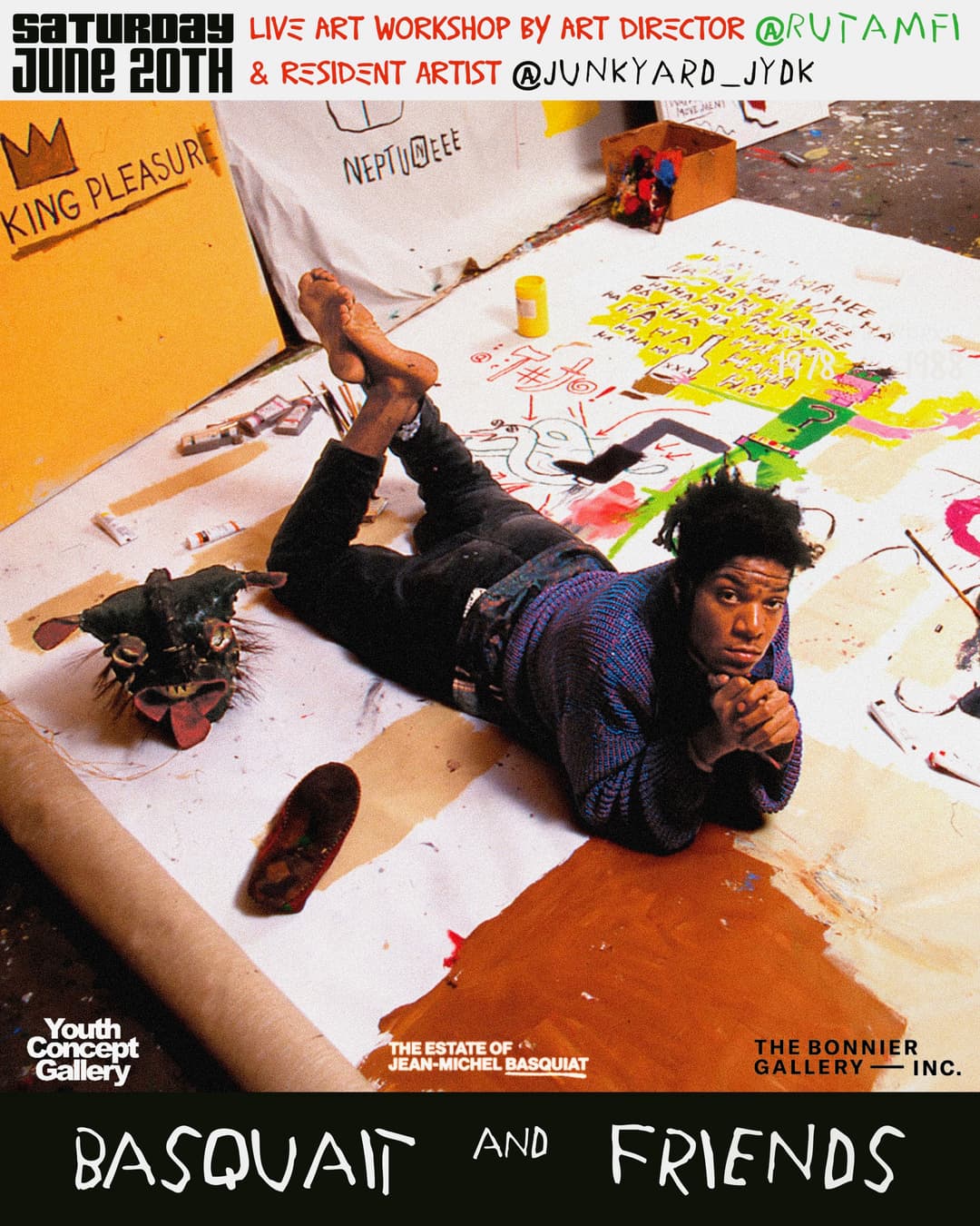 Juneteenth: Save Black Art / Jean Michelle Basquiat private collections from 1978-1988 event image