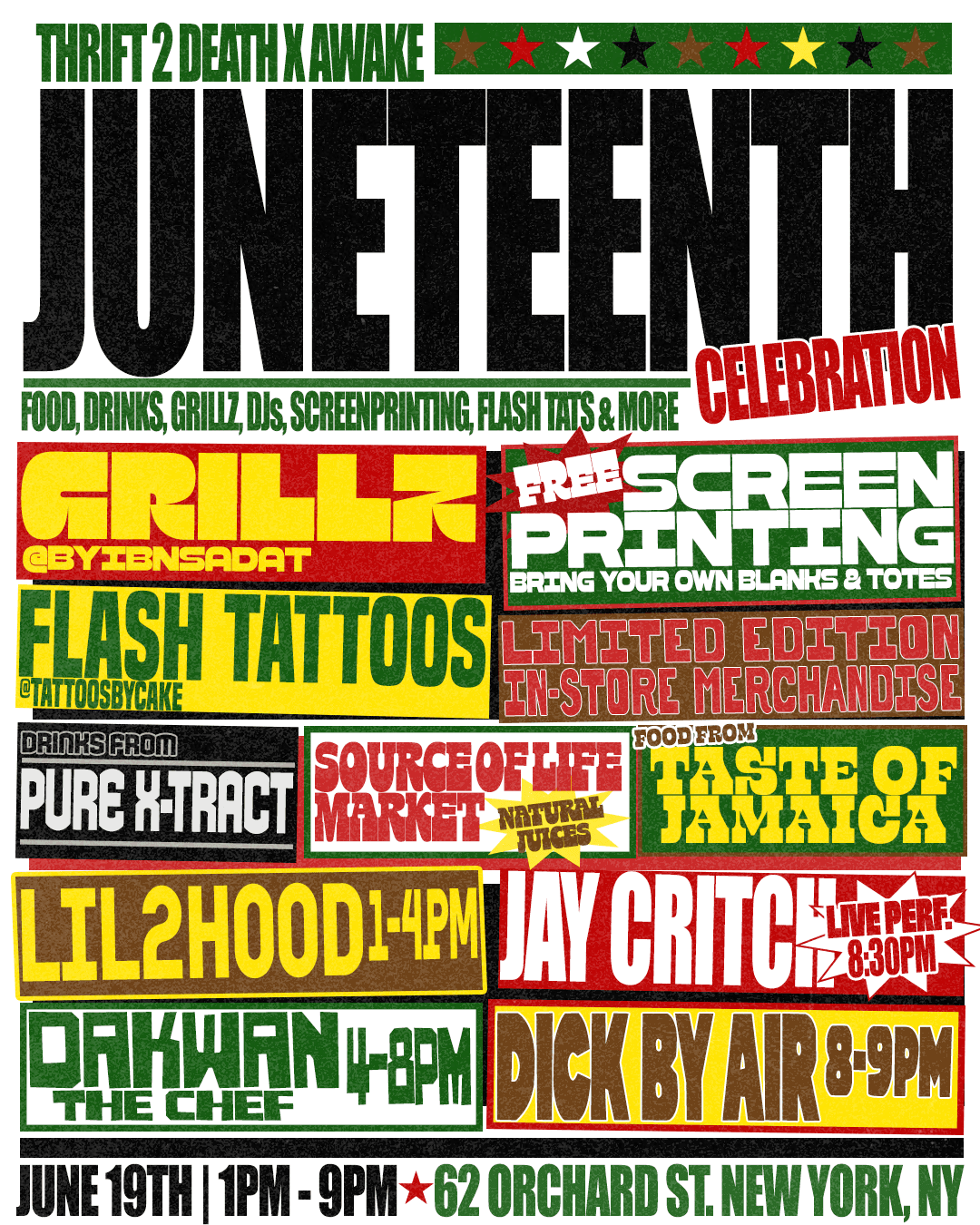THRIFT2DEATH x AWAKE: JUNETEENTH CELEBRATION event image