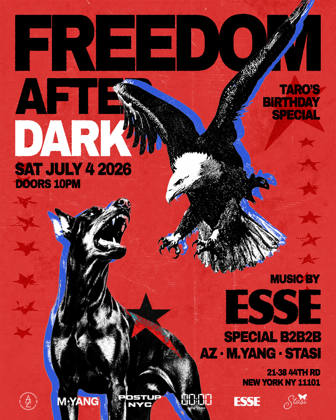 FREEDOM AFTER DARK: 4th July Afterparty event image