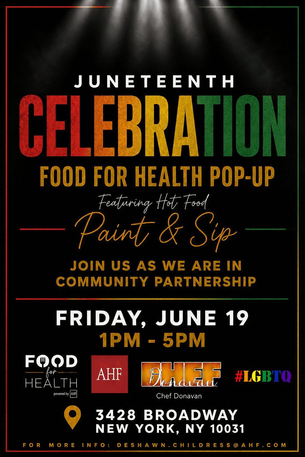 Food For Health & Pride Sip & Paint Pop-Up event image