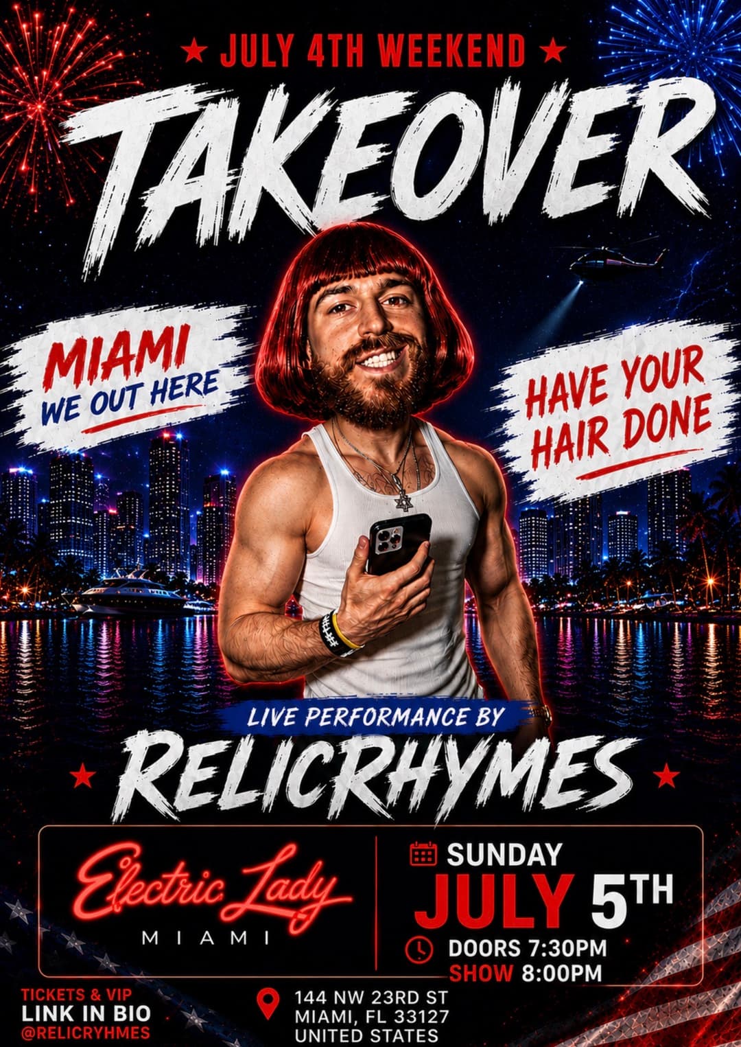 RelicRhymes 4th Of July Weekend Party event image