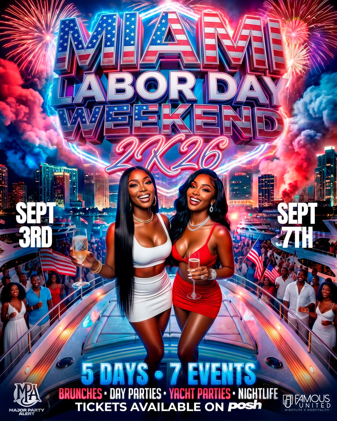 Miami Labor Day Weekend 2K26 event image
