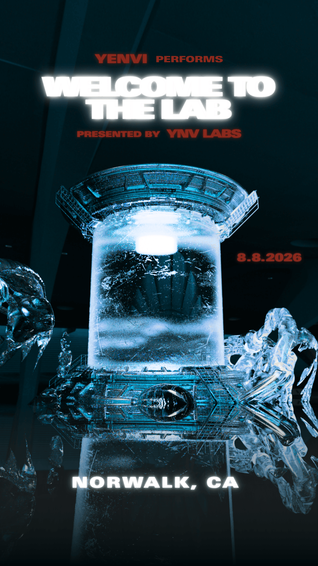 YENVI - “Welcome To The Lab” - Album Release Party event image