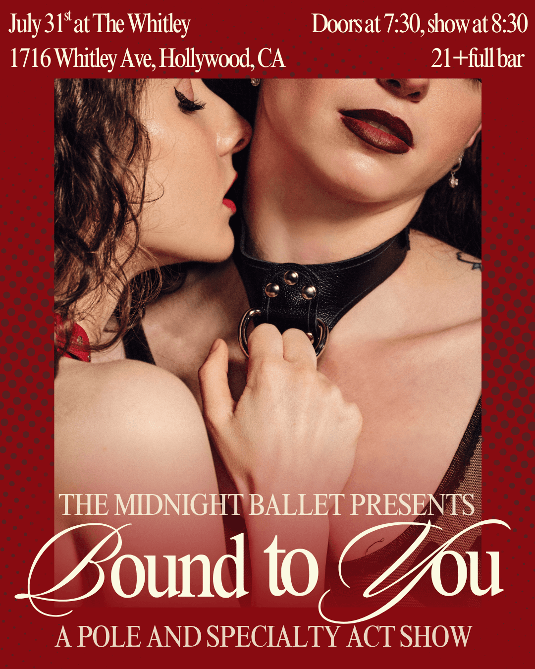 The Midnight Ballet presents Bound to You event image