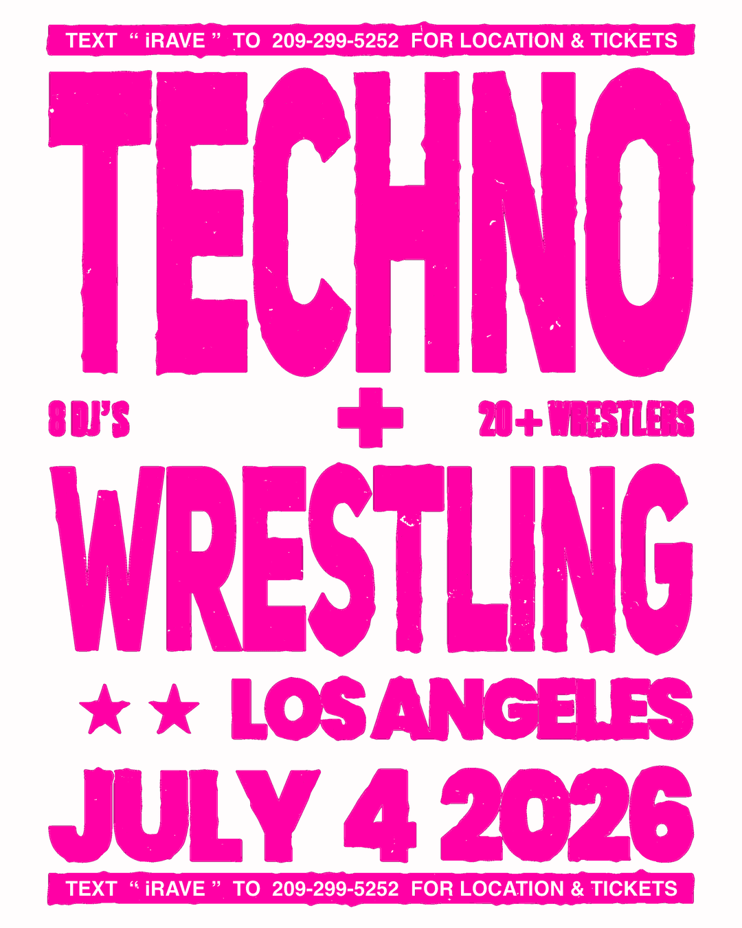 WRESTLING  &  TECHNO event image