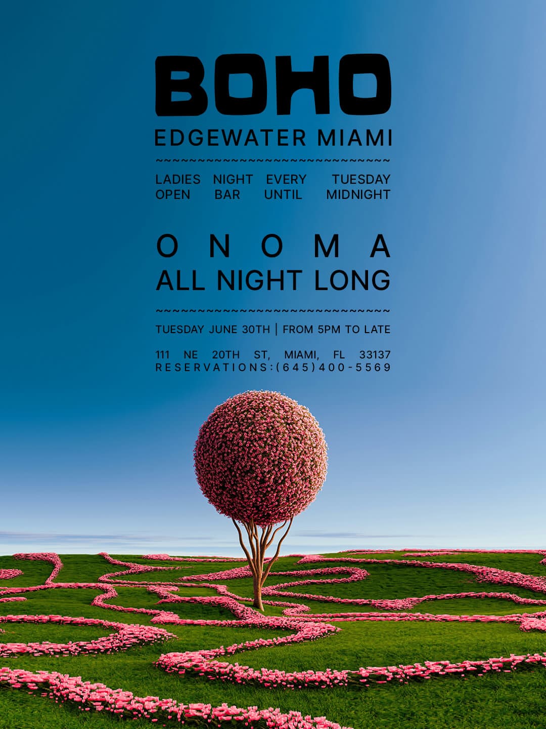 Ladies Night with Onoma (All Night Long) event image