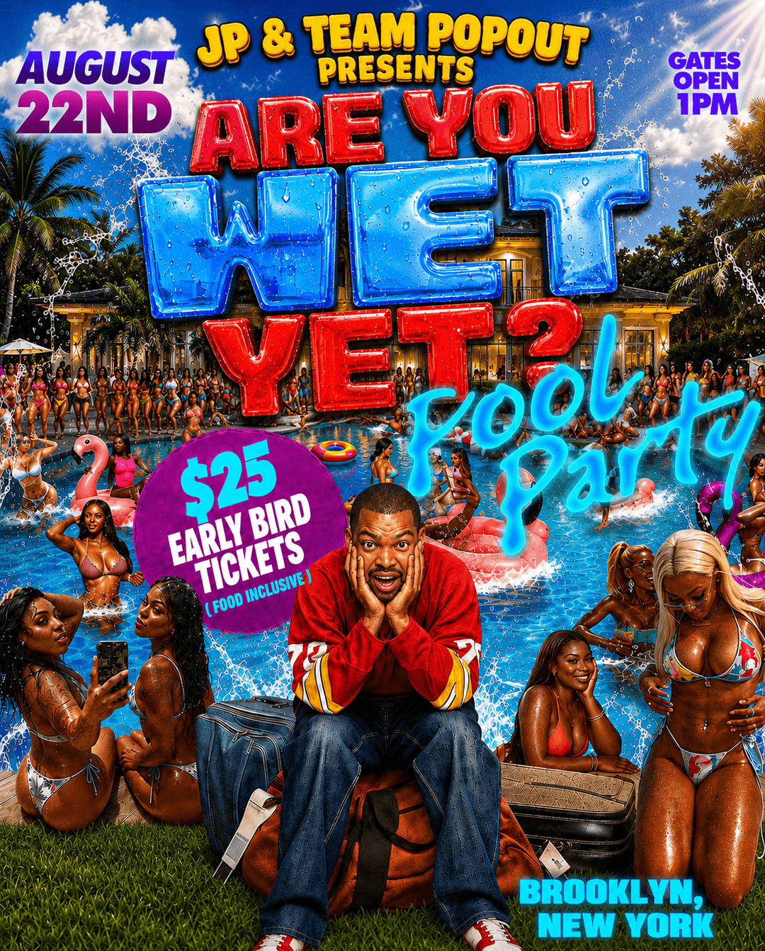 ARE YOU WET YET? POOL PARTY event image