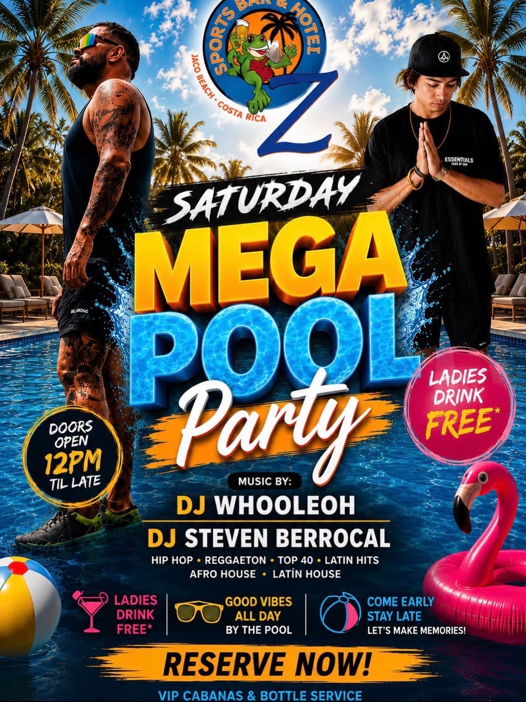 Saturday Pool Party event image