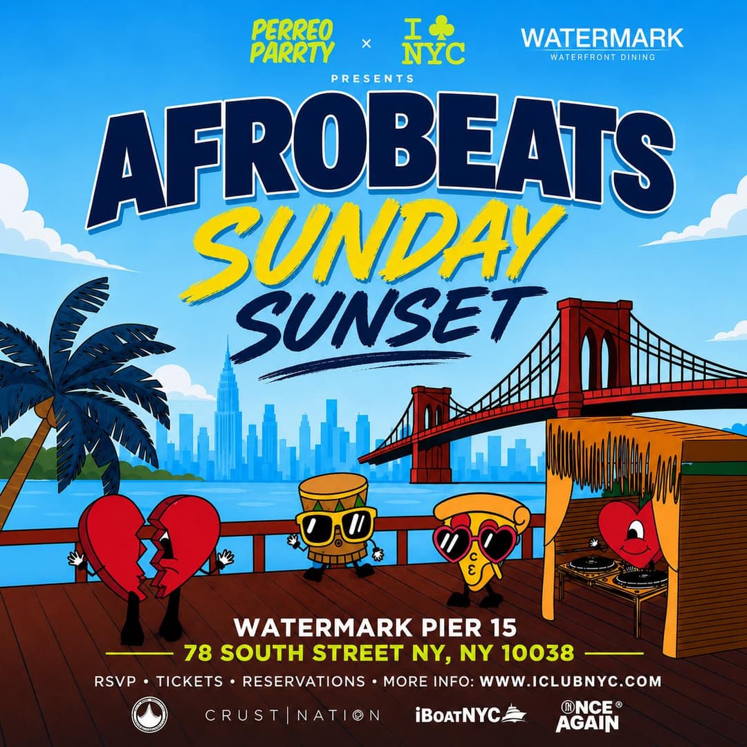 #1 Afrobeats Sunday Sunset @ Watermark event image