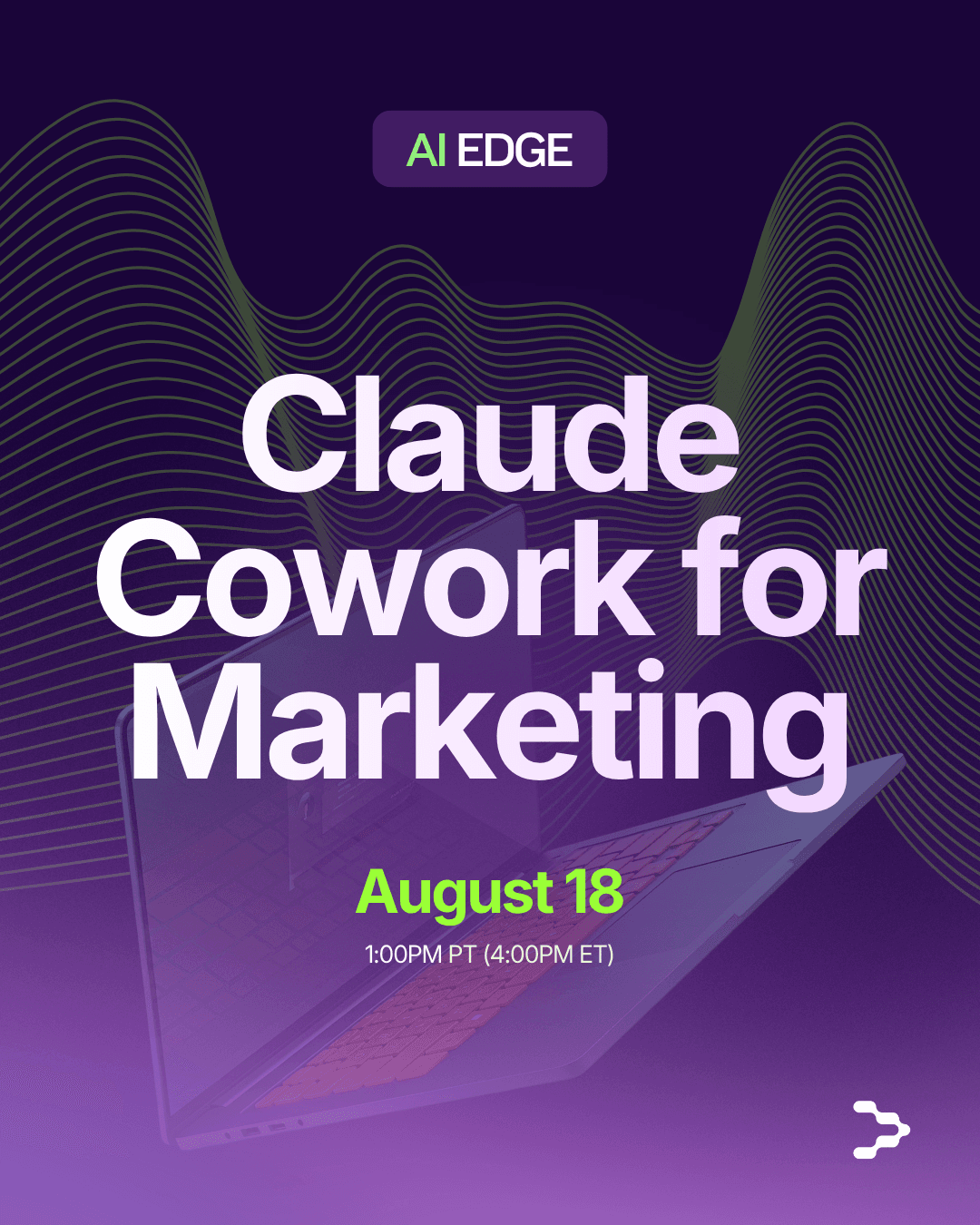Claude Cowork for Marketing | AI Edge Virtual Training event image