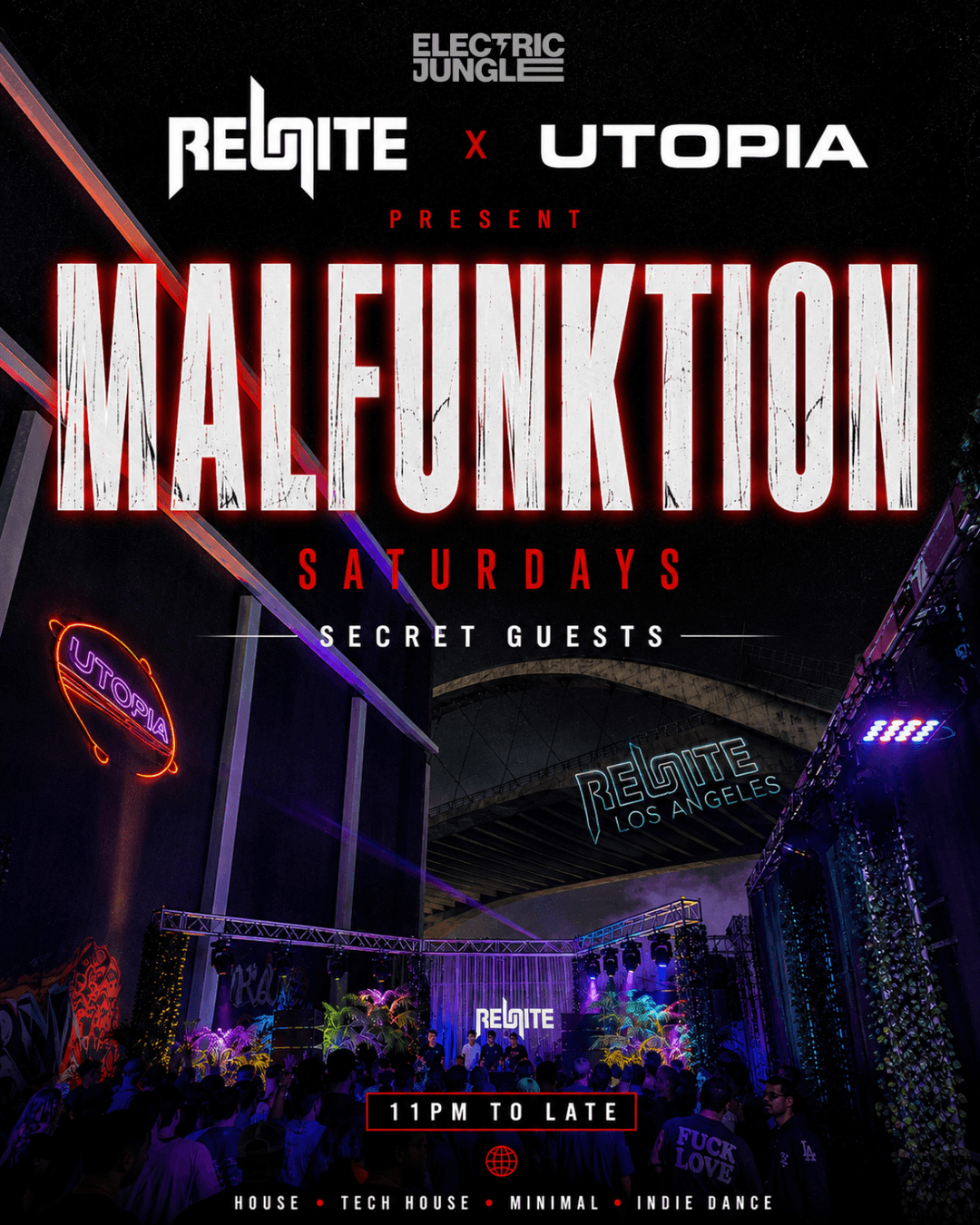 UTOPIA x REUNITE = MALFUNKTION - Saturday
SECRET GUEST HEADLINER event image