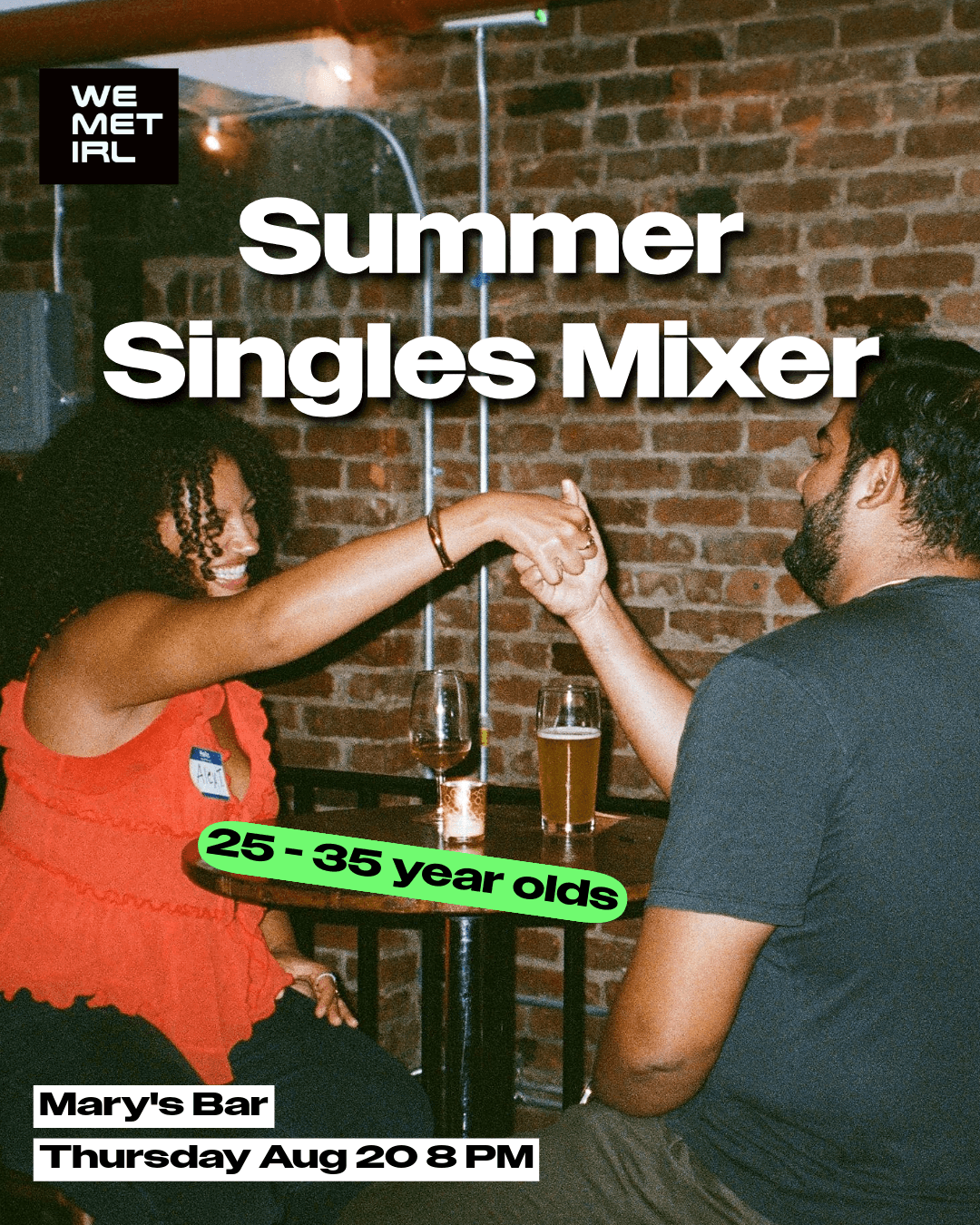 We Met IRL Summer Social Mixer event image