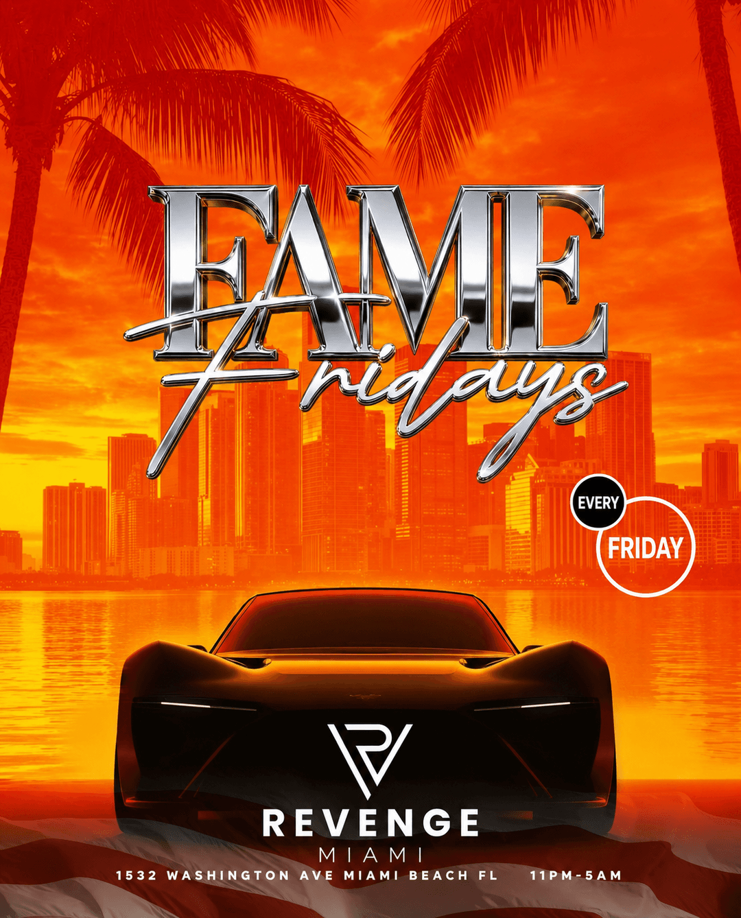 FAME FRIDAY - REVENGE MIAMI event image