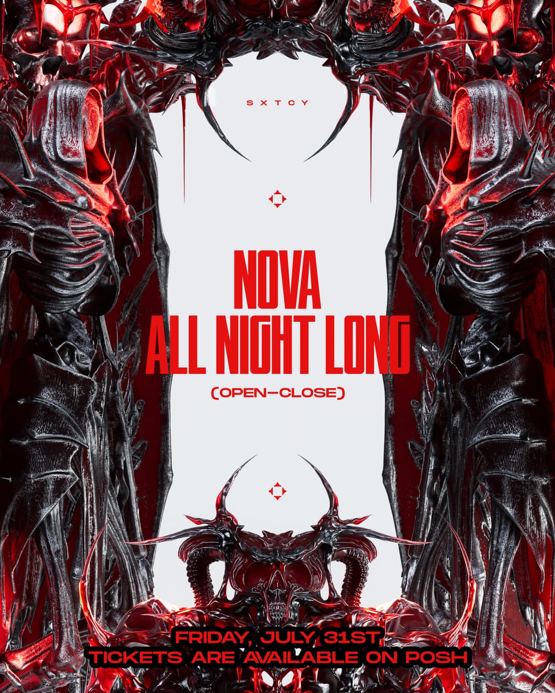 SXTCY presents NOVA (All Night Long) event image