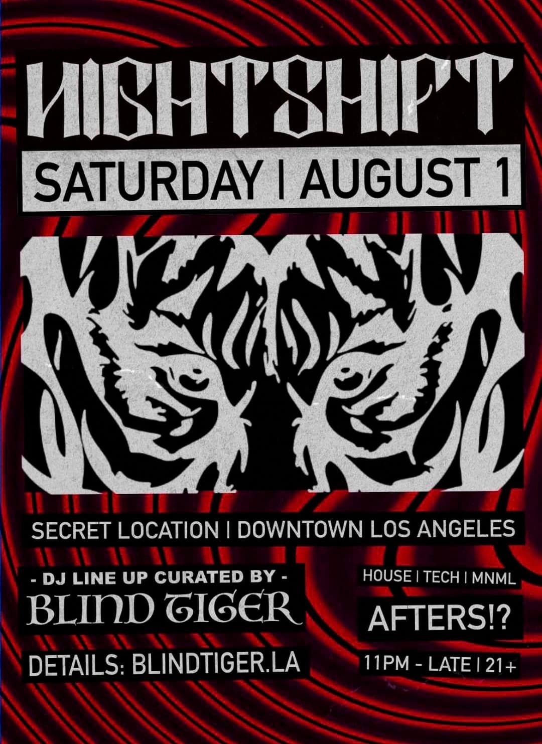 AFTERS 8-01 ( SATURDAY ) event image