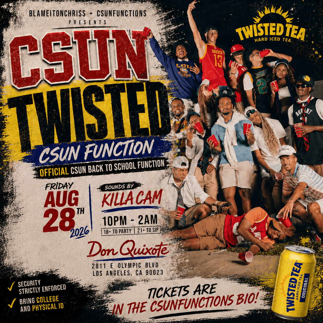 CSUN TWISTED Back 2 School event image
