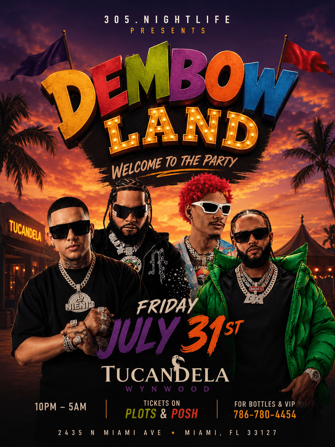 DEMBOW LAND AT TUCANDELA WYNWOOD event image