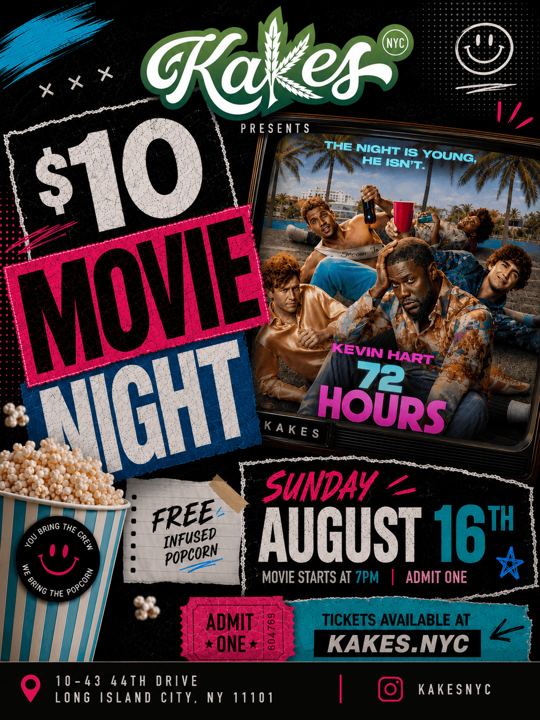 Movie Night: 72 Hours event image