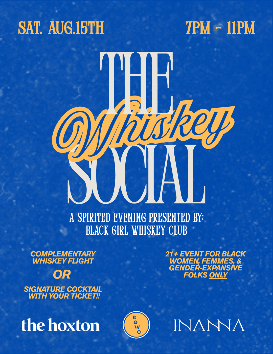 The Whiskey Social event image
