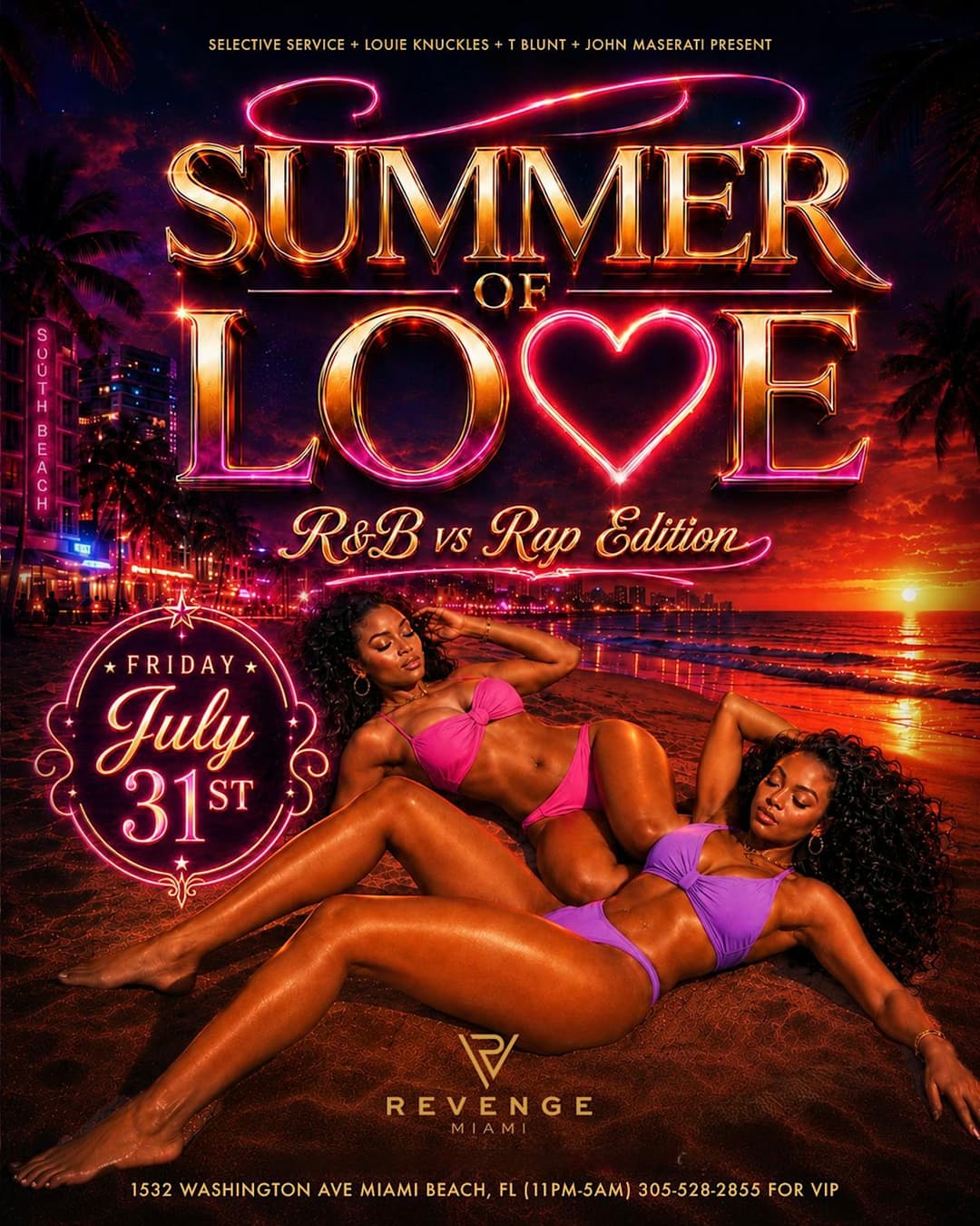 🌴 SUMMER OF LOVE ❤️‍🔥AT REVENGE event image