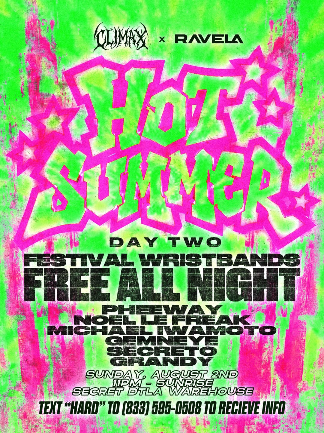 HOT SUMMER DAY TWO HARD TECHNO event image