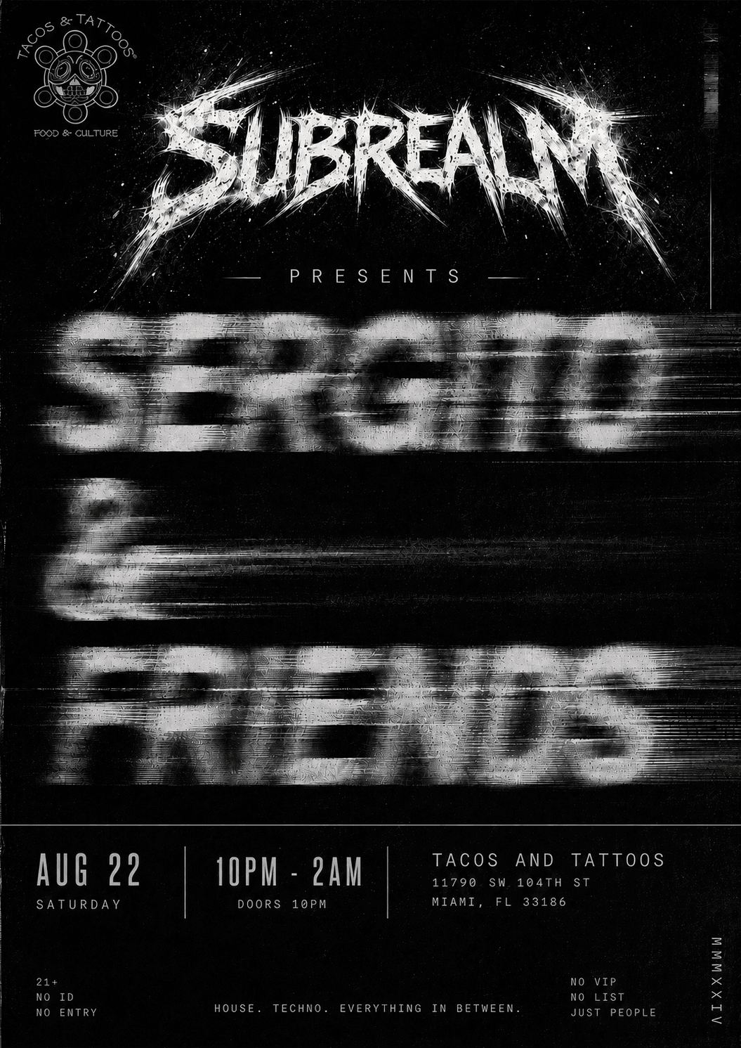 Subrealm Presents: Sergito & Friends event image