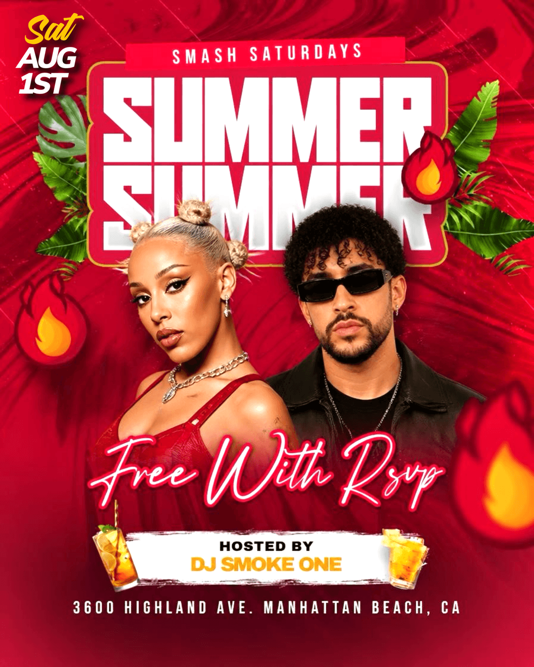 Hard Summer After Party 21+ Host DJ SMOKE ONE event image
