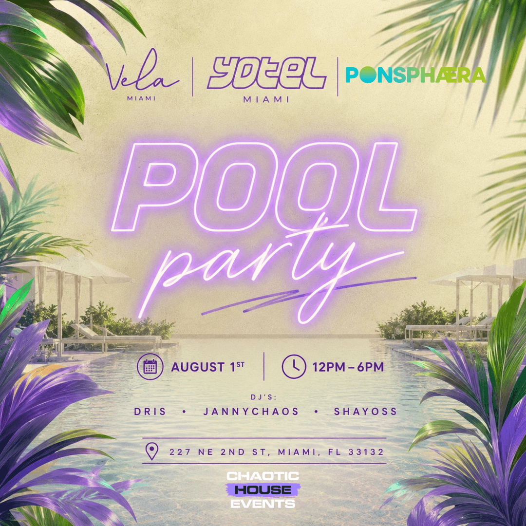 Yotel  POOL PARTY event image