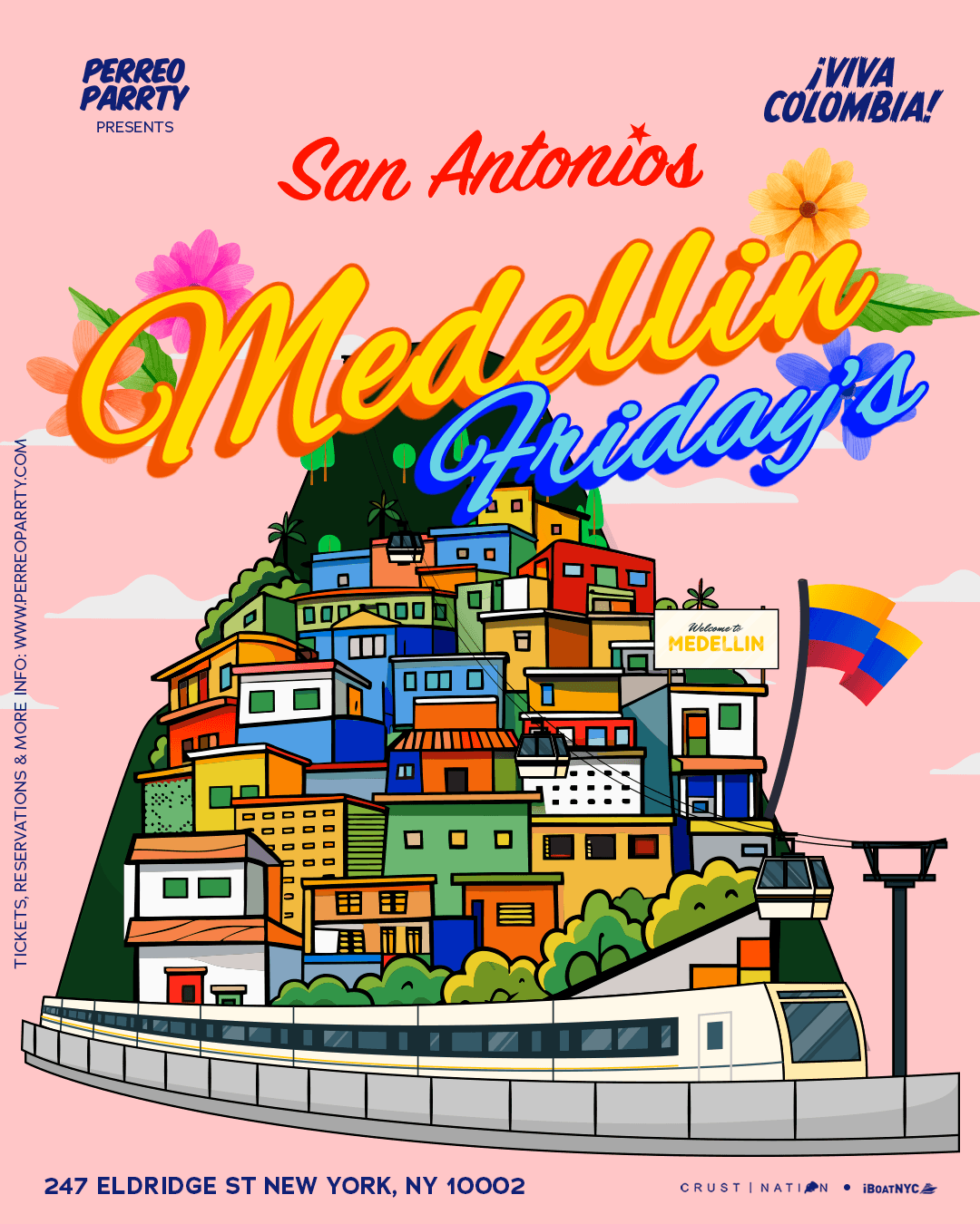Medellin Fridays - Colombian Latin & Reggaeton Party at San Antonios NYC event image