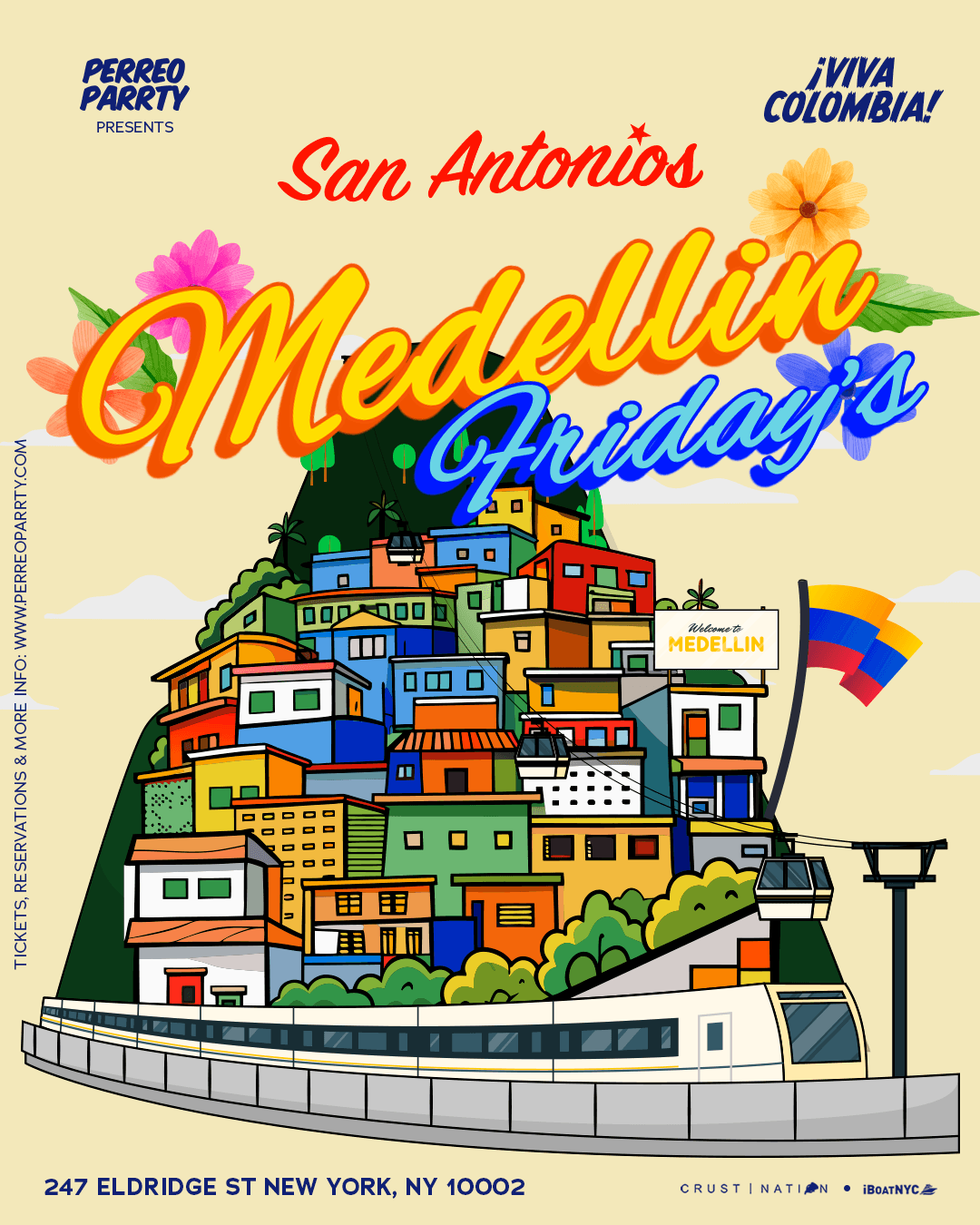 Medellin Fridays - Colombian Latin & Reggaeton Party at San Antonios NYC event image