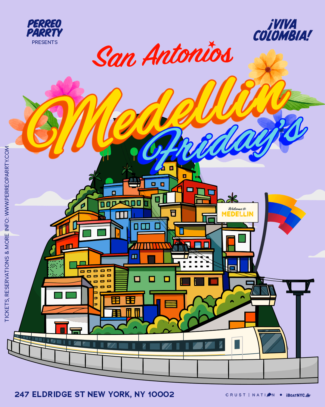 Medellin Fridays - Colombian Latin & Reggaeton Party at San Antonios NYC event image